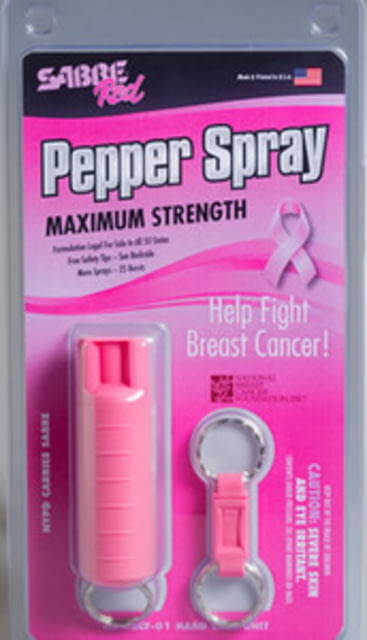 Sabre National Breast Cancer Foundation Defense Spray PINK HC-NBCF-01 - Rothco