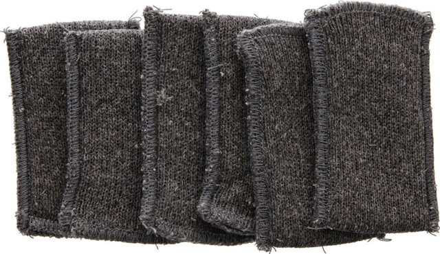Sack Ups Protector Knife Pouch Six Pack Gray Pack Of Six 3in Knife Pouches Silicone Treated Black HS - Sack Ups