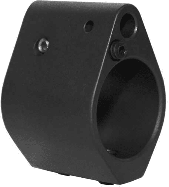 SADLAK Adjustable Low Profile Gas Block .750 Bore Diameter Black Medium - Sadlak