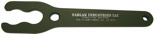 SADLAK Gas Cylinder Wrench Oversized OD Green - Sadlak