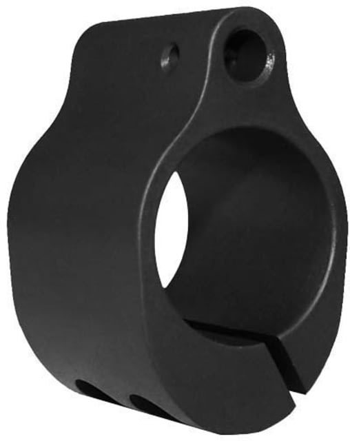 SADLAK Steel Low Profile Gas Block .750 Bore Diameter Clamp type Black Phosphate Medium - Sadlak