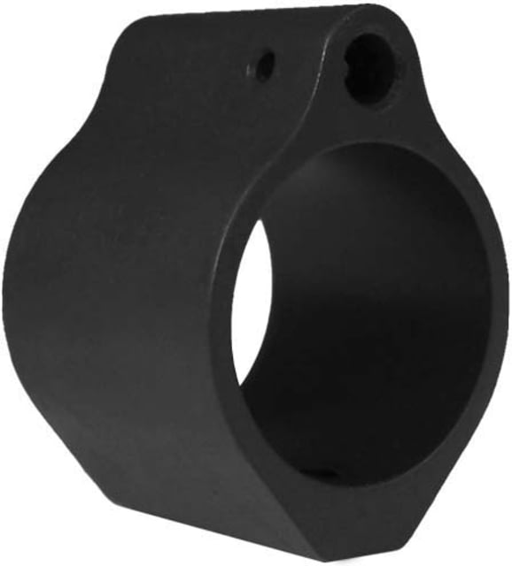 SADLAK Steel Low Profile Gas Block .875 Bore Diameter Black Phosphate Large - Sadlak