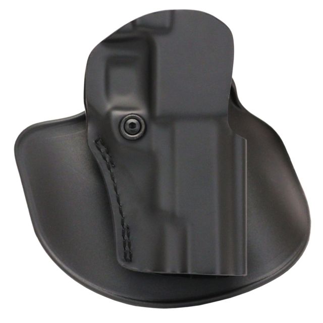 Safariland 5198 Open Top Paddle & Belt Slide Holster Colt Commander Right Hand STX Plain Black 5198-51-411