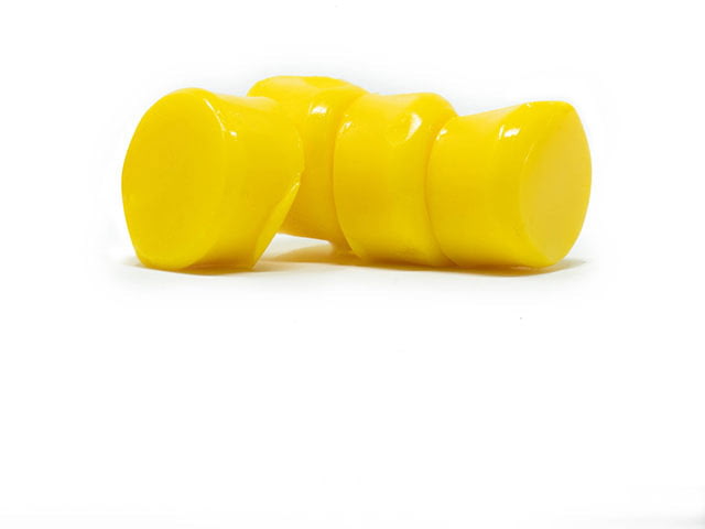 Saf-T-Ear Moldable Silicone Soft Waterproof Earplugs Comfort Fit 6-Pair Set Yellow One Size - Saf-T-Ear