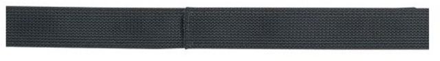 Safariland 030 Buckleless Lined Web Underbelt Hook/Loop 1.5in Wide Plain Black Size - 48 in