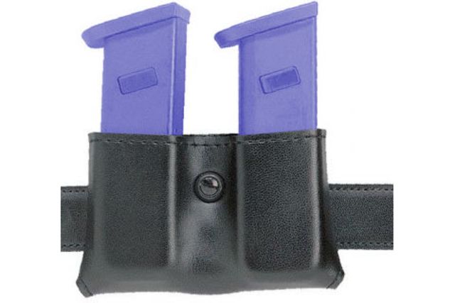 Safariland Concealment Magazine Holder Snap-On Double - STX Basket Weave Black - Safariland