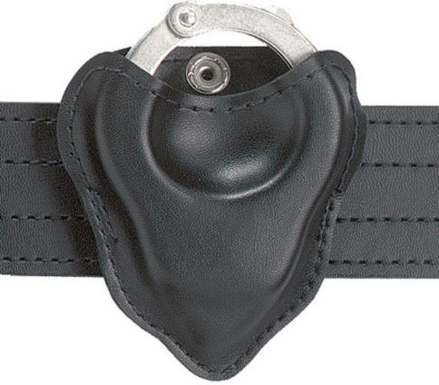 Safariland Handcuff Pouch Open Top Plain Black Formed - Safariland