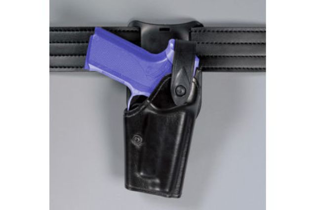 Safariland 6286 SLS Low Ride Level II Retention Duty Holster w/ Basketweave & Hi Gloss Finish Colt 1911 Government Right Hand STX Hi Gloss Black - Safariland