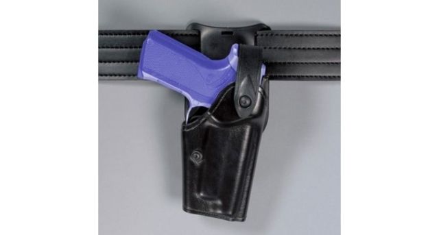 Safariland 6286 SLS Low Ride Level II Retention Duty Holster w/ Basketweave & Hi Gloss Finish Right Hand Black - Safariland