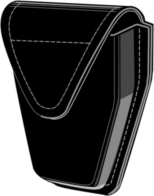 Safariland 190H-HS Handcuff Pouch Top Flap Hidden Snap for Hinged Cuffs - Safariland