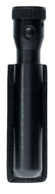 Safariland 306 Open-Top Mini Flashlight Carrier Polystinger Dsft. Led Basket Weave Black 306-12-4 - Safariland