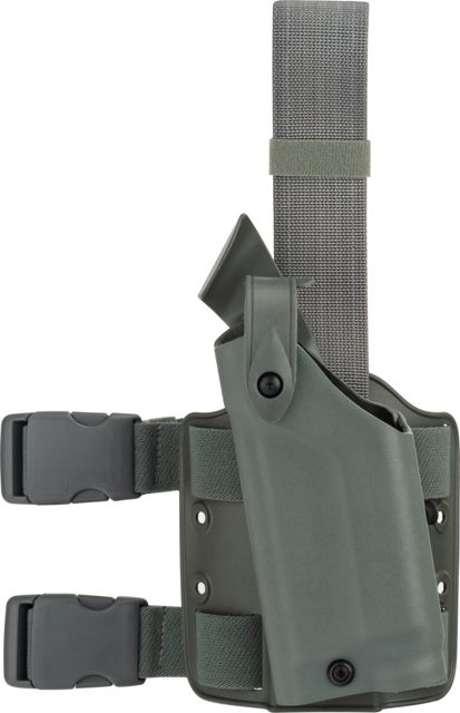 Safariland 6004 SLS Tactical Holster Smith & Wesson Model 4566 TSW Left Hand Tactical Foliage Green - Safariland