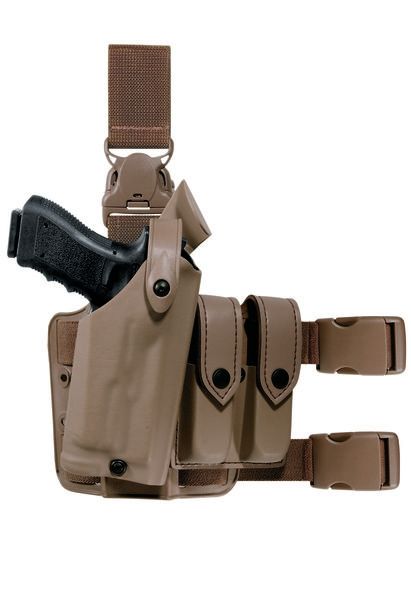Safariland 6005 SLS Tactical Holster w/Quick Release FNH FN Government. Coyote Brown Right Hand 6005-261-761