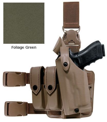 Safariland 6005 SLS Tactical Holster w/Quick Release H&K 3.875in. Bbl. P30 with M3/M6 Light Foliage Green Left Hand