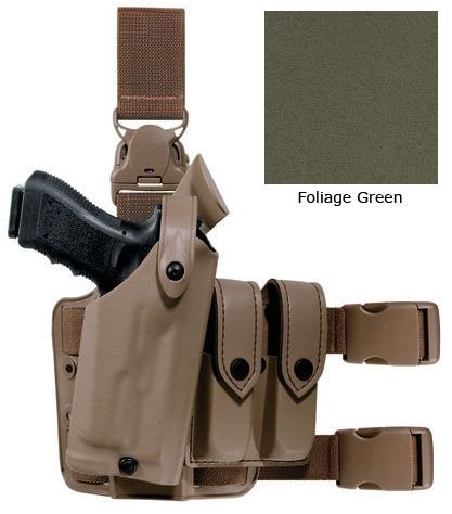 Safariland 6005 SLS Tactical Holster w/Quick Release H&K 3.875in. Bbl. P30 with M3/M6 Light Foliage Green Right Hand 6005-29521-541