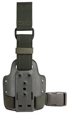 Safariland  Small Tactical Leg Plain W/Buckle Black - Safariland
