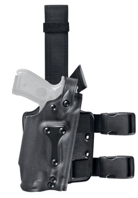 Safariland 6034 SLS Military Tactical Holster Sig Sauer P220 P226 w/ITI Mount ITI M3X/M6X 4.41in. STX Tactical Black Right Hand - Safariland