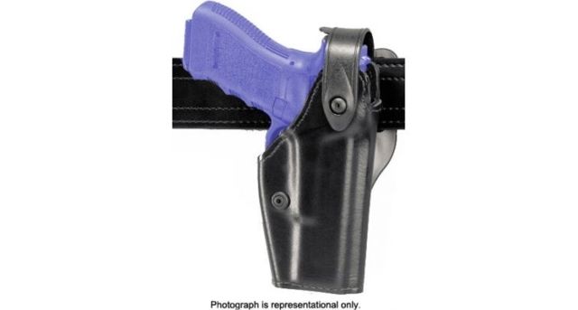 Safariland  Level II Retention Mid-Ride Holster FN Government Left Hand Nylon-Look Black - Safariland