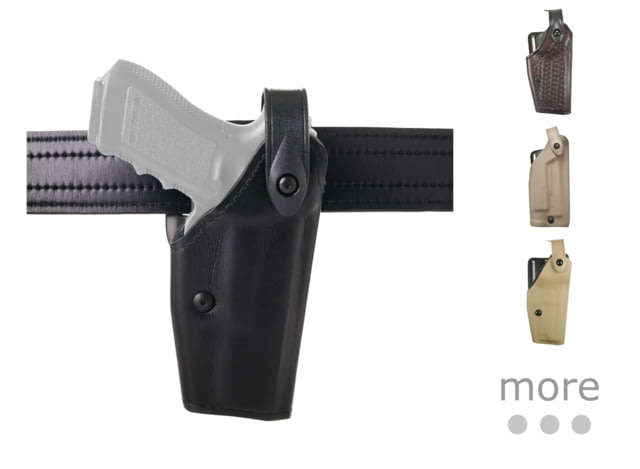 US Safariland 6280 SLS Level II Retention Mid-Ride Duty Holster, Glock 34/Glock 35, Right Hand, STX Basket Weave, Black, 6280-68321-481 Tech Data