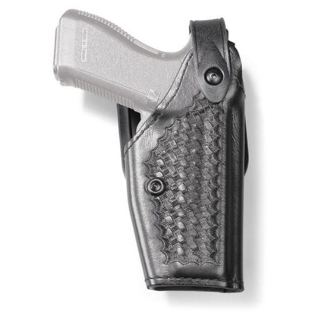 Safariland  SLS Level II Retention Mid-Ride Duty Holster Right Hand Black - Safariland