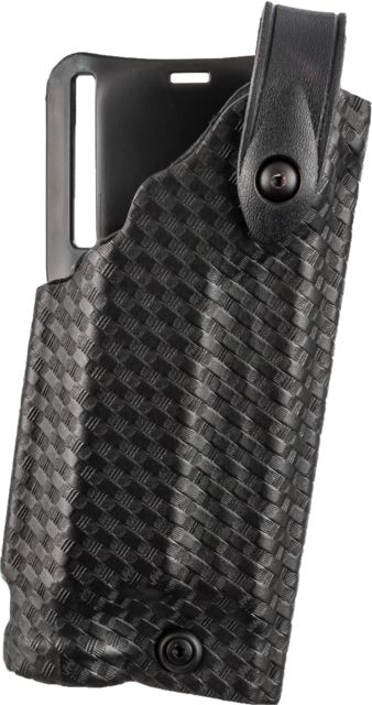 Safariland 6280 SLS Level II Retention Mid-Ride Duty Holster Smith & Wesson M&P 9/Smith & Wesson M&P 40 Right Hand STX Basket Weave Black - Safariland