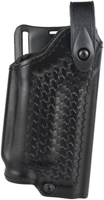Safariland 6280 Level II Retention Mid-Ride Holster Springfield Armory 1911 Right Hand Basketweave Black - Safariland