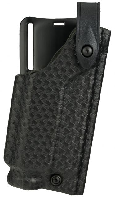 Safariland 6280 Level II Retention Mid-Ride Holster Smith & Wesson M&P 45 Right Hand STX Basketweave Black - Safariland