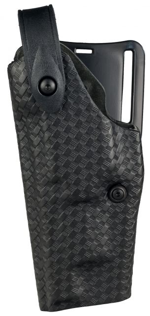 Safariland  SLS Level II Retention Mid-Ride Duty Holster Springfield Armory XD 5in .45 ACP Left Hand STX Basket Weave Black - Safariland