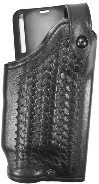 Safariland Model  SLS Low-Ride Level-II Duty Glock Holster Glock 19/Glock 23/Glock 45/Glock 19X Right Hand Basketweave Black - Safariland