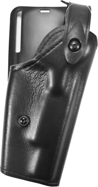 Safariland  Level II Retention Belt Drop Holster CZ 75 Right Hand STX Plain Black - Safariland