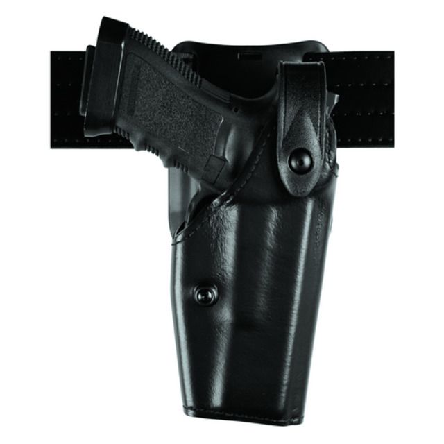 Safariland 6286 SLS Low Ride Level II Retention Duty Holster w/ Basketweave & Hi Gloss Finish Springfield Armory 1911 Right Hand STX Basket Weave