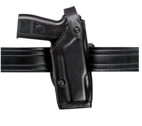 Safariland 6287 Concealment SLS Belt Holster Browning Hi-Power Hammer Down Left Hand STX Plain Black - Safariland