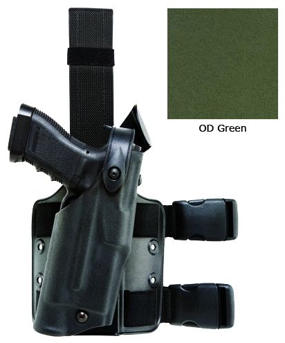 Safariland  ALS/SLS Tactical Holster Springfield Armory 4in.Bbl. XD 9mm w/TLR-1 M3 Surefire X200 / X300 STX Tactical Black Right Hand - Safariland