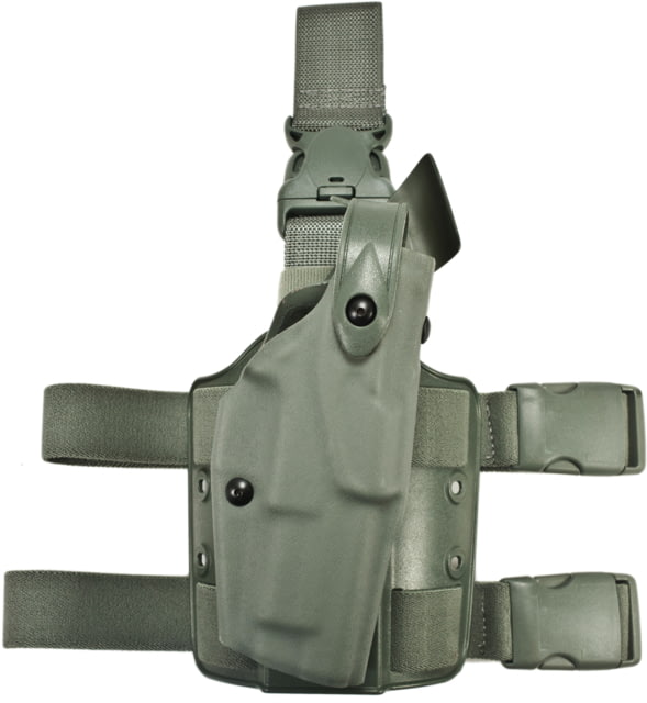 Safariland  ALS/SLS Tactical Holster w/Quick Release H&K USP 9mm .40 4.13ft. OD Green Right Hand - Safariland