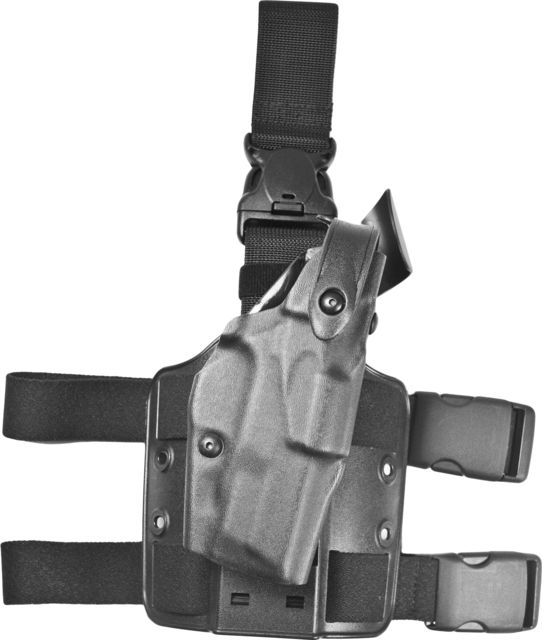 Safariland ALS Tactical w/ Quick Release Leg Harness Holster Smith & Wesson M&P 40 Right Hand STX Tactical Black