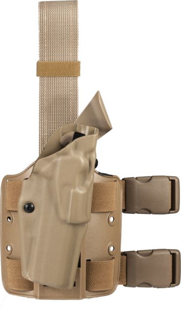 Safariland  ALS Tactical Thigh Holster Springfield Armory 1911 Right Hand STX Tactical Flat Dark Earth - Safariland