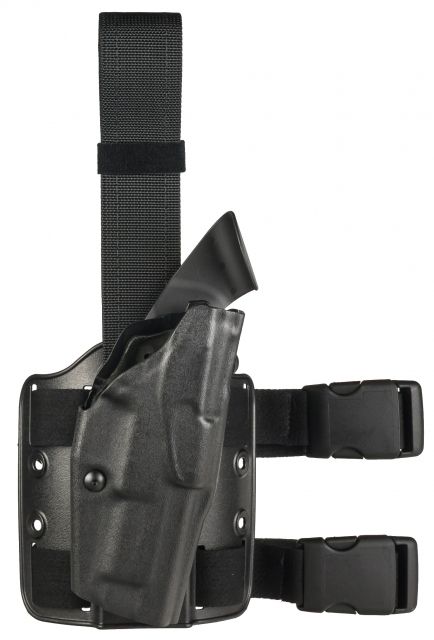 Safariland  ALS Tactical Thigh Holster Springfield Armory XD 5in .45 ACP Right Hand STX Tactical Black - Safariland