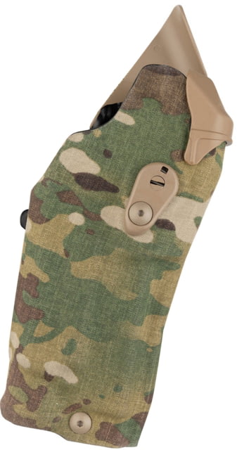 Safariland 6354RDS ALS w/ QLS-19 Fork Glock Holsters Glock 17 Mos w/ Light Multicam 6354RDS-832-702-MS19 - Safariland