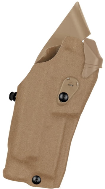 Safariland 6354RDS ALS w/ QLS-19 Fork Glock Holsters STX Plain Left FDE Brown 6354RDS-832-552-MS19 - Safariland