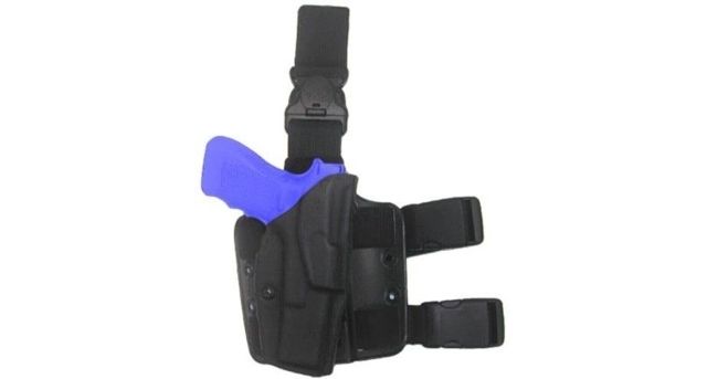 Safariland  ALS Tactical Thigh Holster Springfield Armory XD 5in .45 ACP Right Hand STX Tactical Black - Safariland