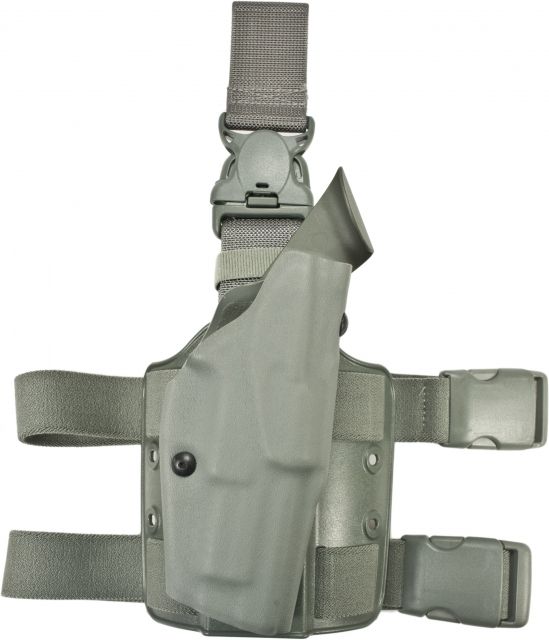 Safariland 6355 ALS Tactical Holster w/Quick Release Springfield Armory XD 9mm .40 .45 w/ITI M3 TLR-1 SF X200/X300 5.0in. Foliage Green Right Hand - Safariland