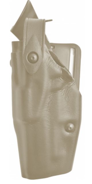 Safariland 6360 ALS/SLS Mid-Ride Level-III Retention Sig SauerP226 Rail STX Flat Dark Earth Left Hand with Rails 6360-477-552 - Safariland