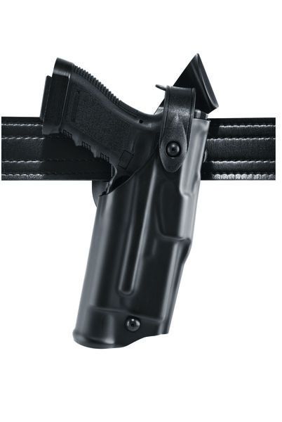 Safariland  ALS/SLS Mid-Ride Level-III Retention Springfield Armory 4in.Bbl. XD 9mm w/TLR-1 M3 Surefire X200 / X300 STX Plain Black Left Hand - Safariland