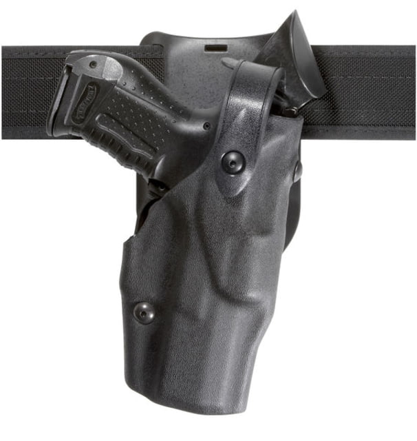 Safariland 6365 ALS/SLS Low-Ride 1.5in. Drop Level-III Retention S&W M&P 9L 5in. w/o Thumb Safety w/SF X200/X300 STX Tactical Black Right Hand - Safariland