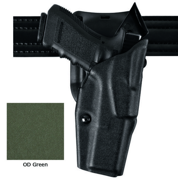 Safariland 6395 ALS Low-Ride 1.5in. Drop Level-I Retention H&K P30 OD Green Right Hand 6395-295-561 - Safariland