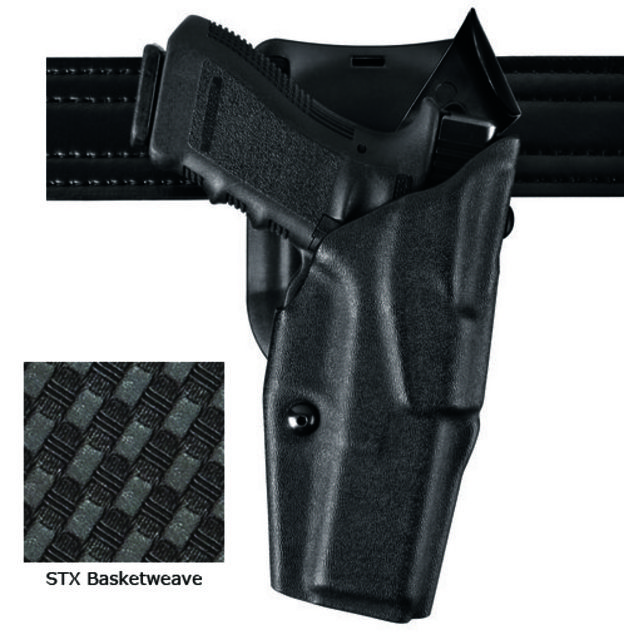 Safariland 6395 ALS Low-Ride 1.5in. Drop Level-I Retention H&K P30 STX Black Basket Weave Right Hand 6395-295-481 - Safariland