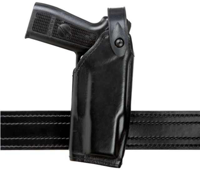 Safariland  EDW w/SLS Clip-On Belt Loop LH STX Blk Taser X26 - Safariland