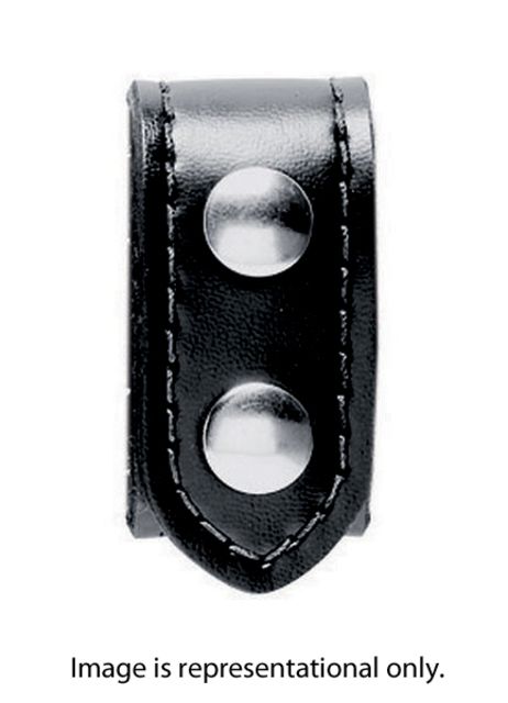 Safariland 655 Belt Keeper Heavy DutyPlain Black w/Black Plastic Snap - Safariland