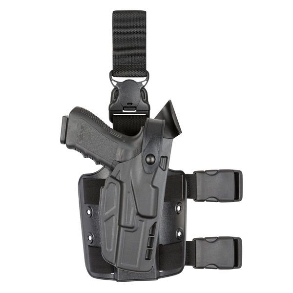 Safariland 7005 7TS SLS Tactical Holster w/Quick Release Leg Strap Beretta 92FS/Beretta 96/Beretta 92F/Beretta 96G/Beretta 92G Right Hand SafariSeven - Safariland