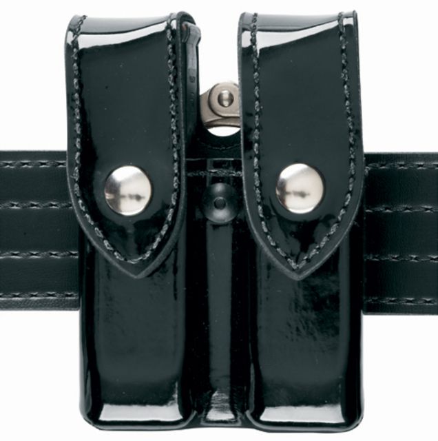 Safariland 72 ComboEdge Pouch/Hndcff & Db Mag Hi-Gloss Black Glk 20 21 - Safariland
